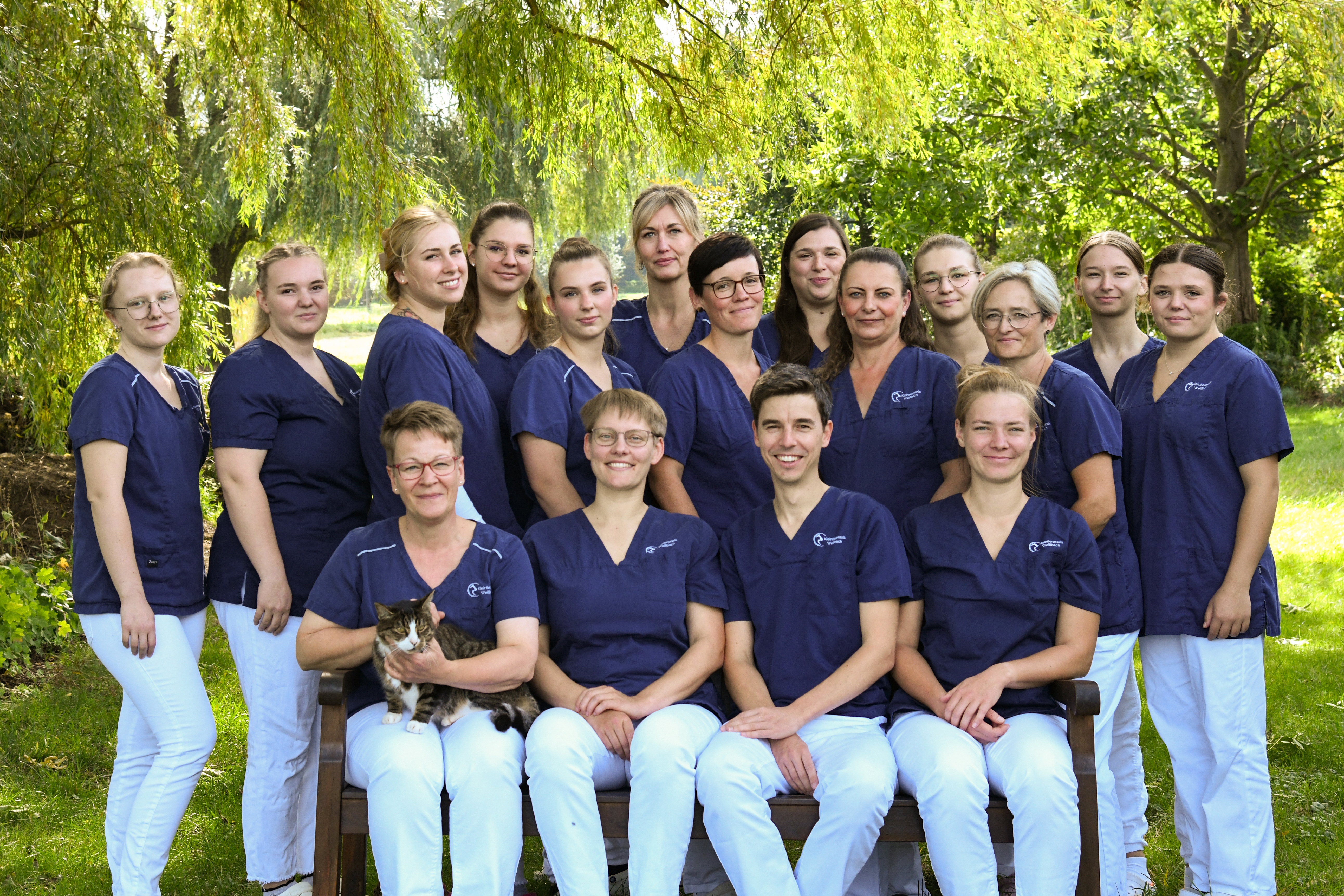 Das Team der Kleintierpraxis Weißbach